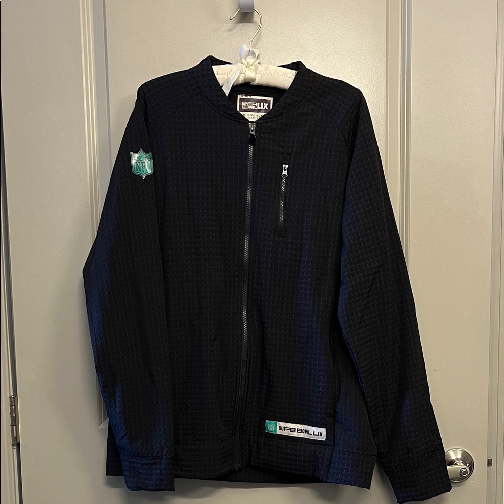 Official Super Bowl LIX Staff Jacket | Black | XL